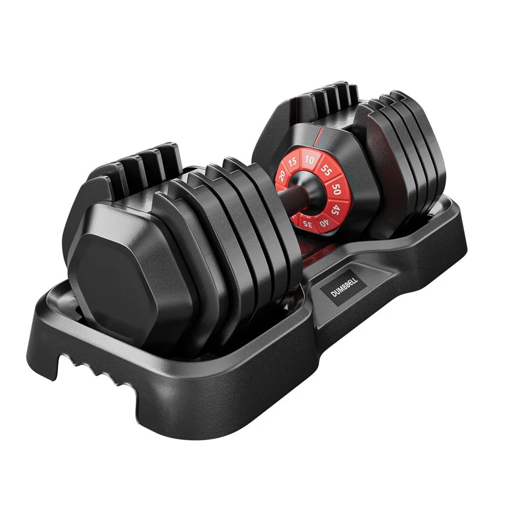 Adjustable Dumbbell Set, 10 in 1 Free Dumbbell