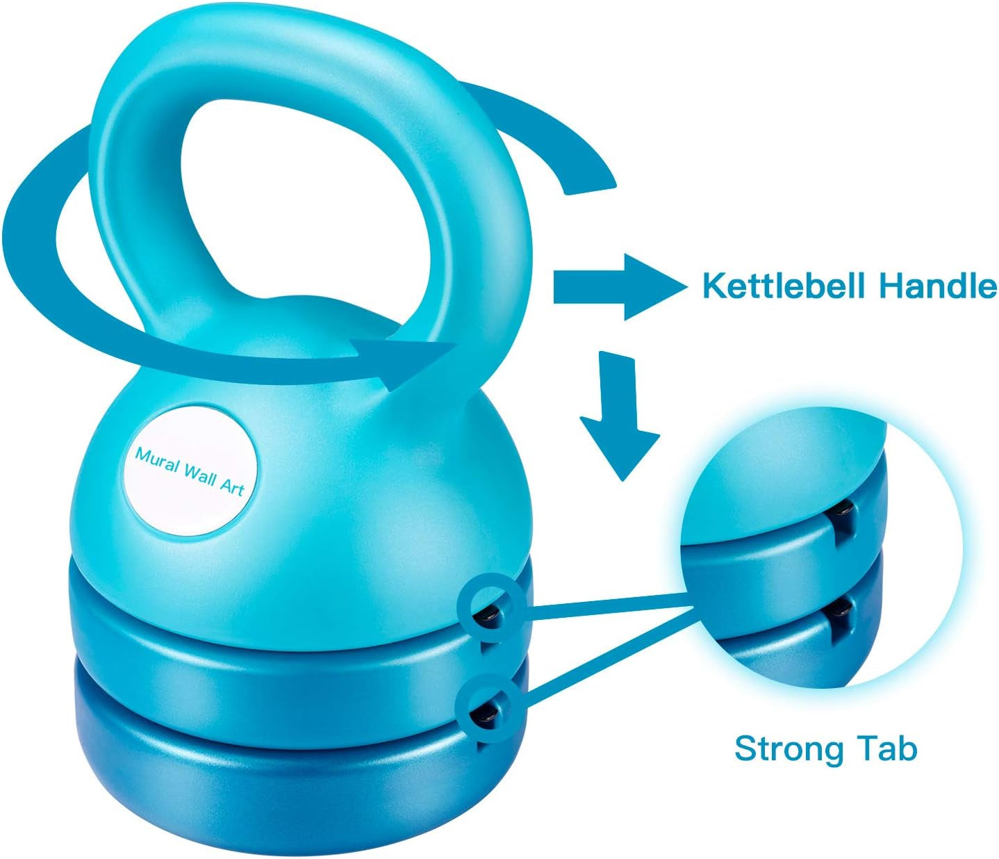 Kettlebell Weight Set 5-12 Pounds