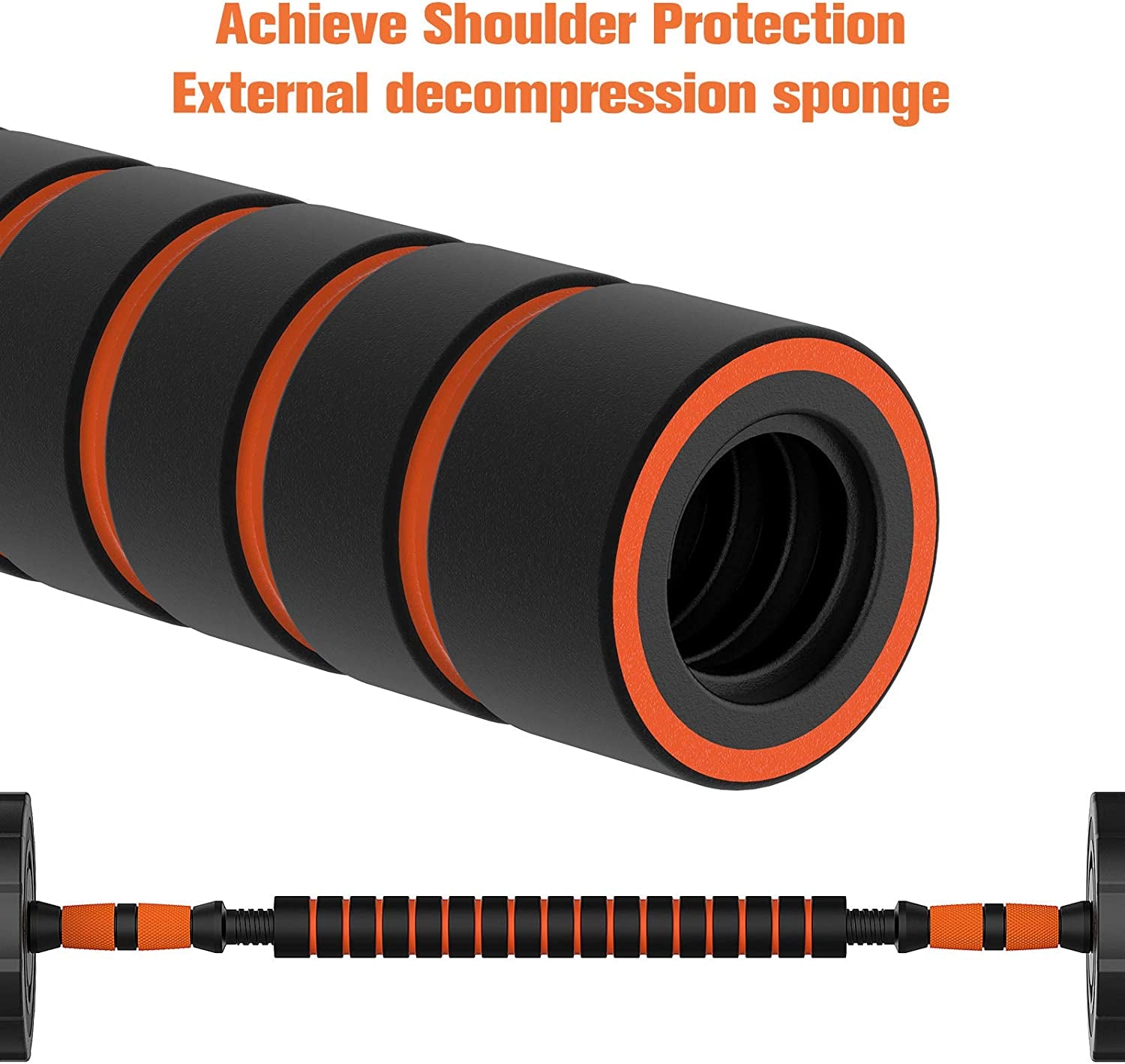 Adjustable Weights Dumbbells Set with Connecting Rod