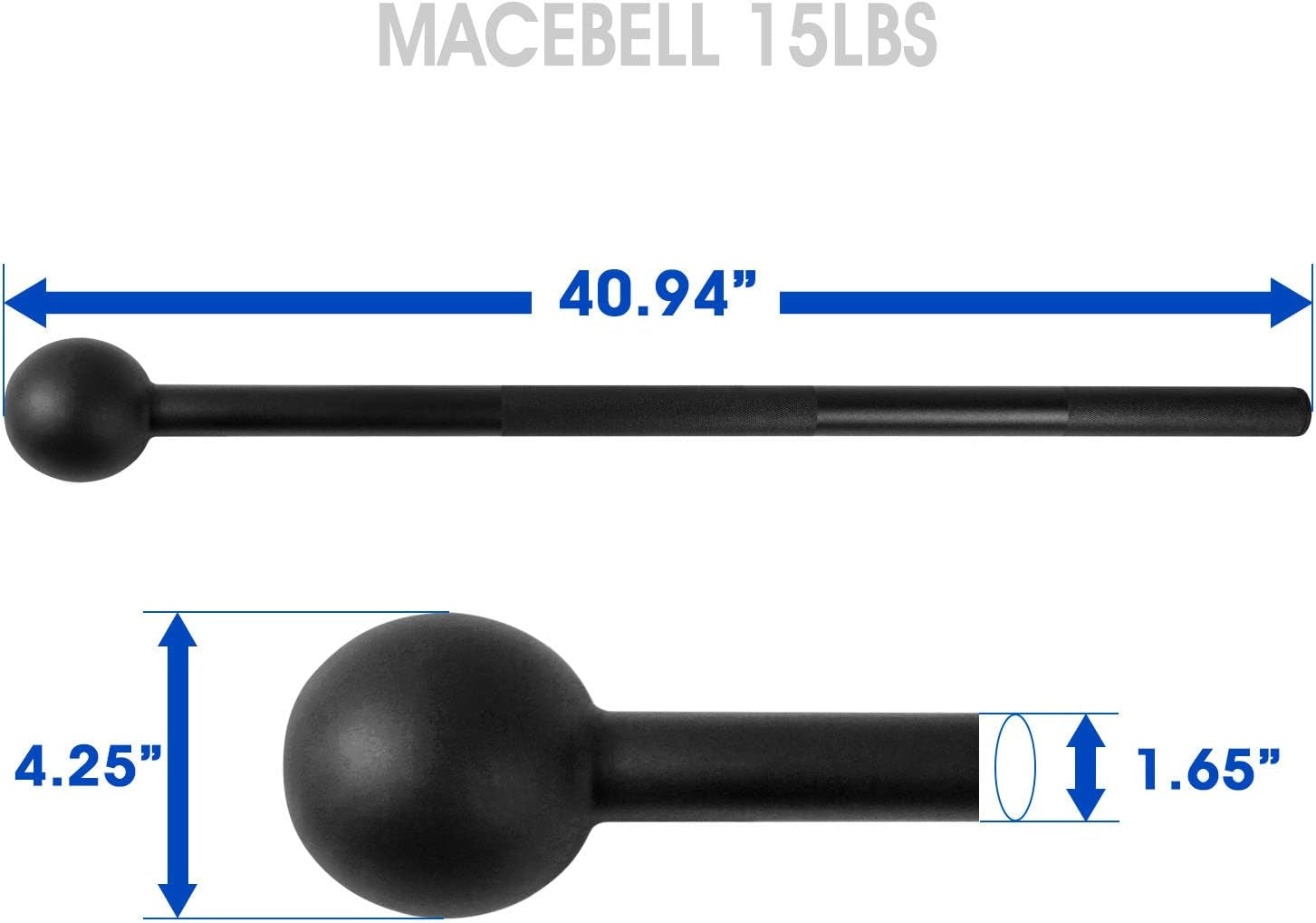 Steel Mace Bell for Strength Training
