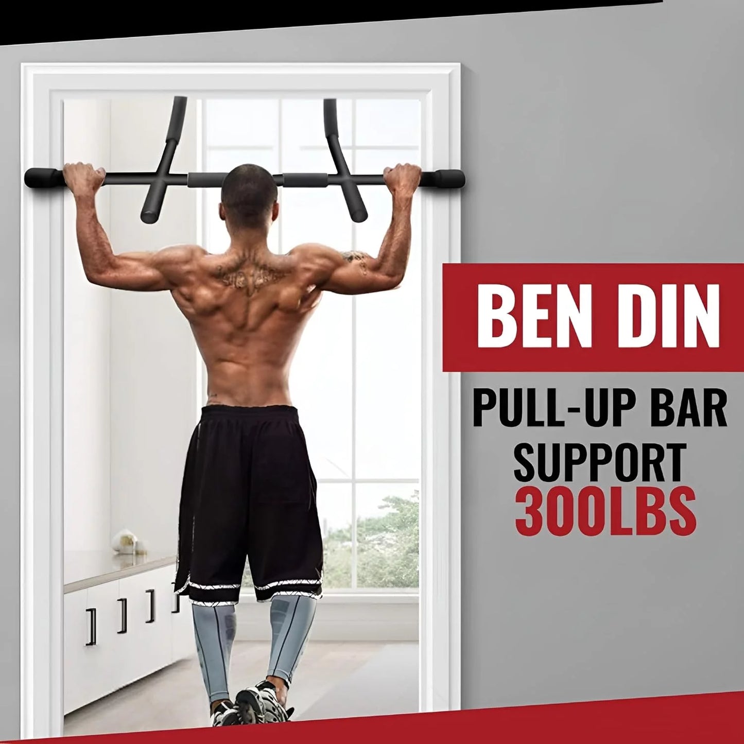 Multi-Function Pull up Bar for Doorway