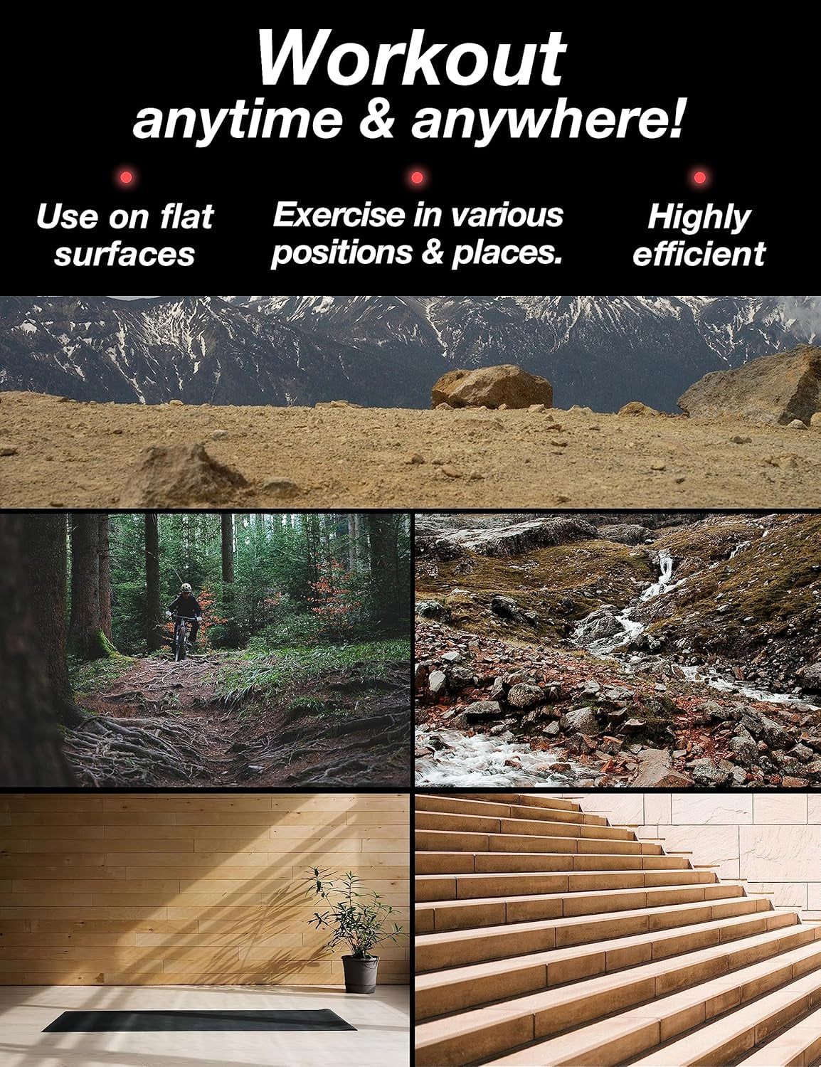 Push up Bar – Folding Dip Bar for Home Workout